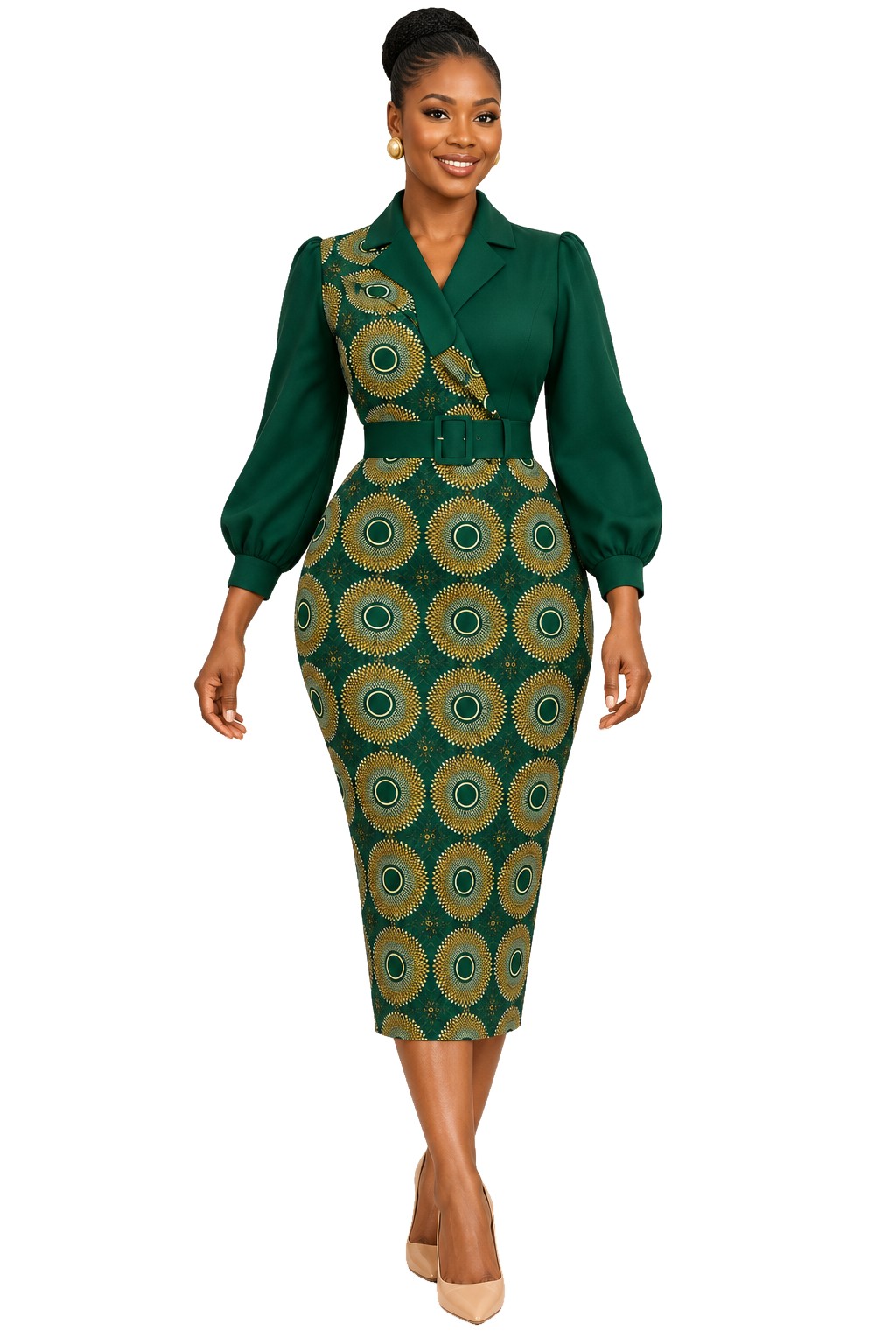 Distinction — Robe vert impérial
