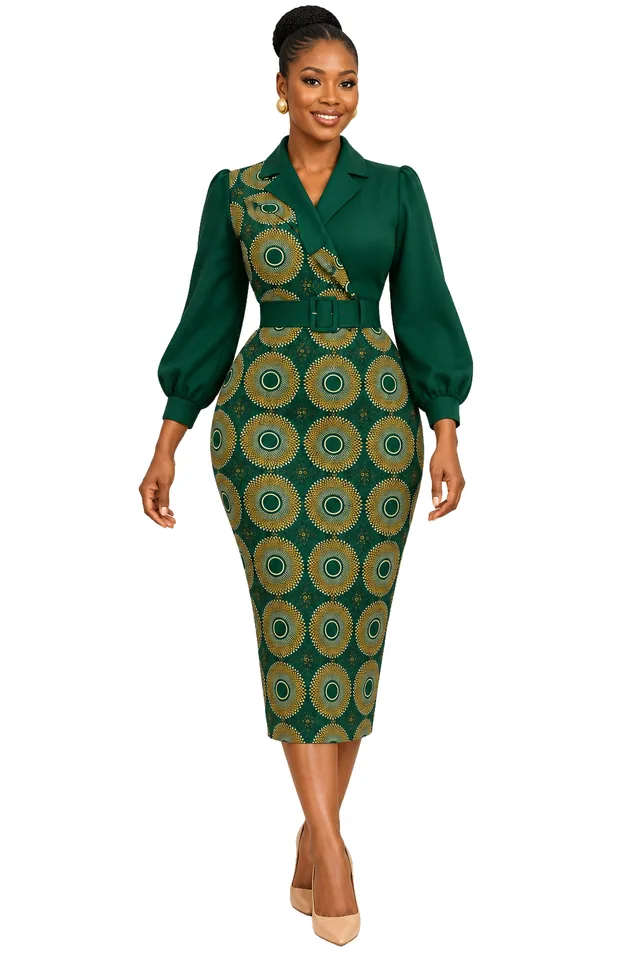 Distinction — Robe vert impérial